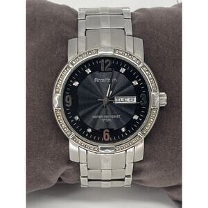 Armitron 20/4409SV Water Resistant 165 Feet All Stainless Steel Men Watch